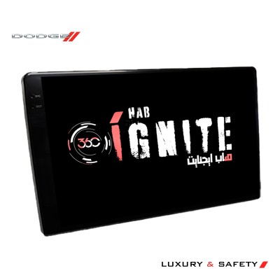 شاشة هاب+ كاميرات 360درجة - دودج  شاشة هاب+ كاميرات 360درجة - دودج